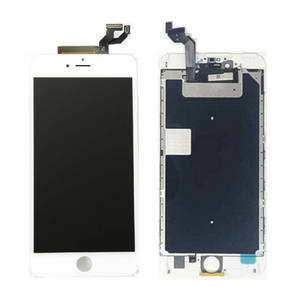 iPhone 6S Plus LCD Assembly with Back Plate (White) (APP)