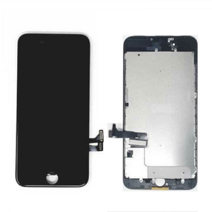 iPhone 7 LCD Assembly with Back Plate (Black) (APP)