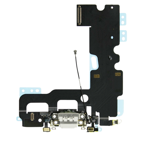 iPhone 7 Charging Port Flex Cable (White) Premium (3pcs)