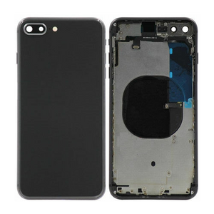 iPhone 8 Plus Housing Frame with Small Components Pre-Installed (BLACK)