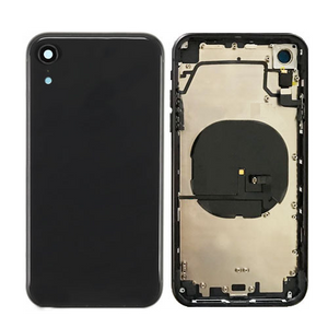 iPhone XR Housing Frame with Small Components Pre-Installed (BLACK)