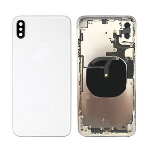 iPhone XS MAX Housing Frame with Small Components Pre-Installed (WHITE)