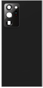 Galaxy Note 20 Ultra Back Glass with Camera Lens (Black)