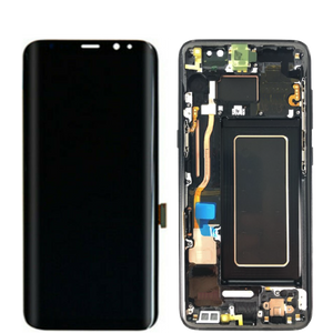 Galaxy S8 Plus OLED Assembly w/Frame (Black) (Premium)