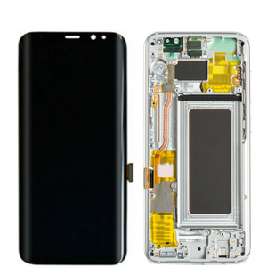 Galaxy S8 Plus OLED Assembly w/Frame (Silver) (Premium)