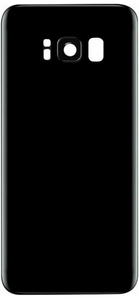 Galaxy S8 Back Glass with Camera Lens (Midnight Black)