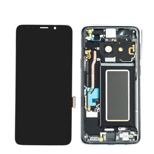 Galaxy S9 OLED Assembly w/Frame (Black) (Premium)